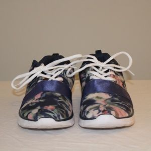 Floral Tennis Shoes